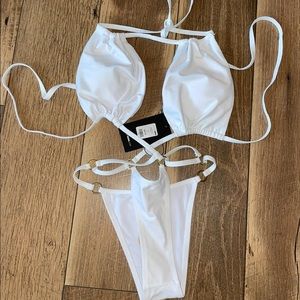One piece fashion nova baithing suit